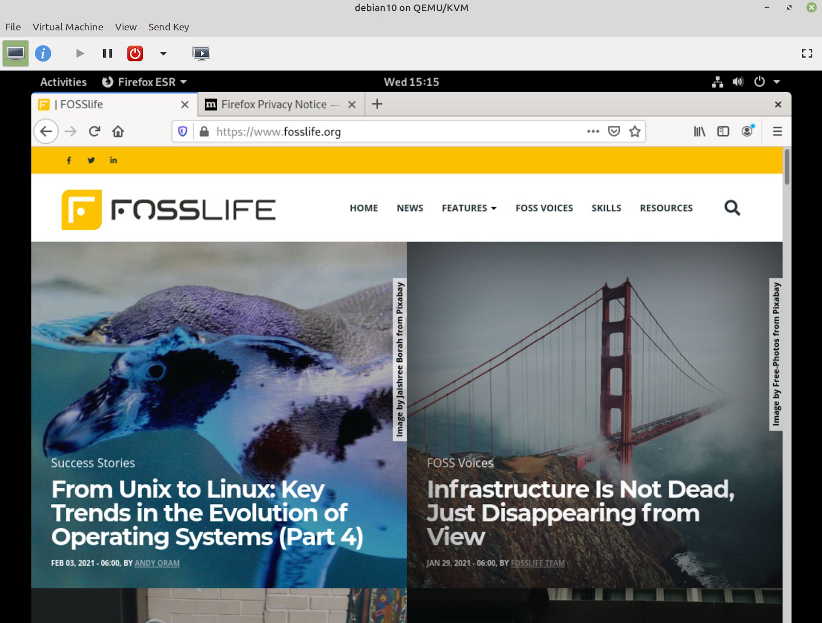 Figure 8: That’s just what we were looking for: a fully functional second desktop with network connectivity. Figure 8: That’s just what we were looking for: a fully functional second desktop with network connectivity.