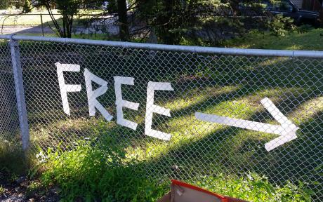 Free on Fence